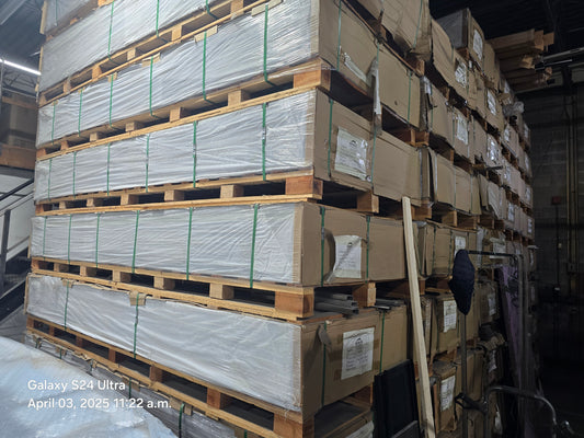48" x 96" Transparent Plexiglass Sheet, 7/32" / 5.5mm Thickness