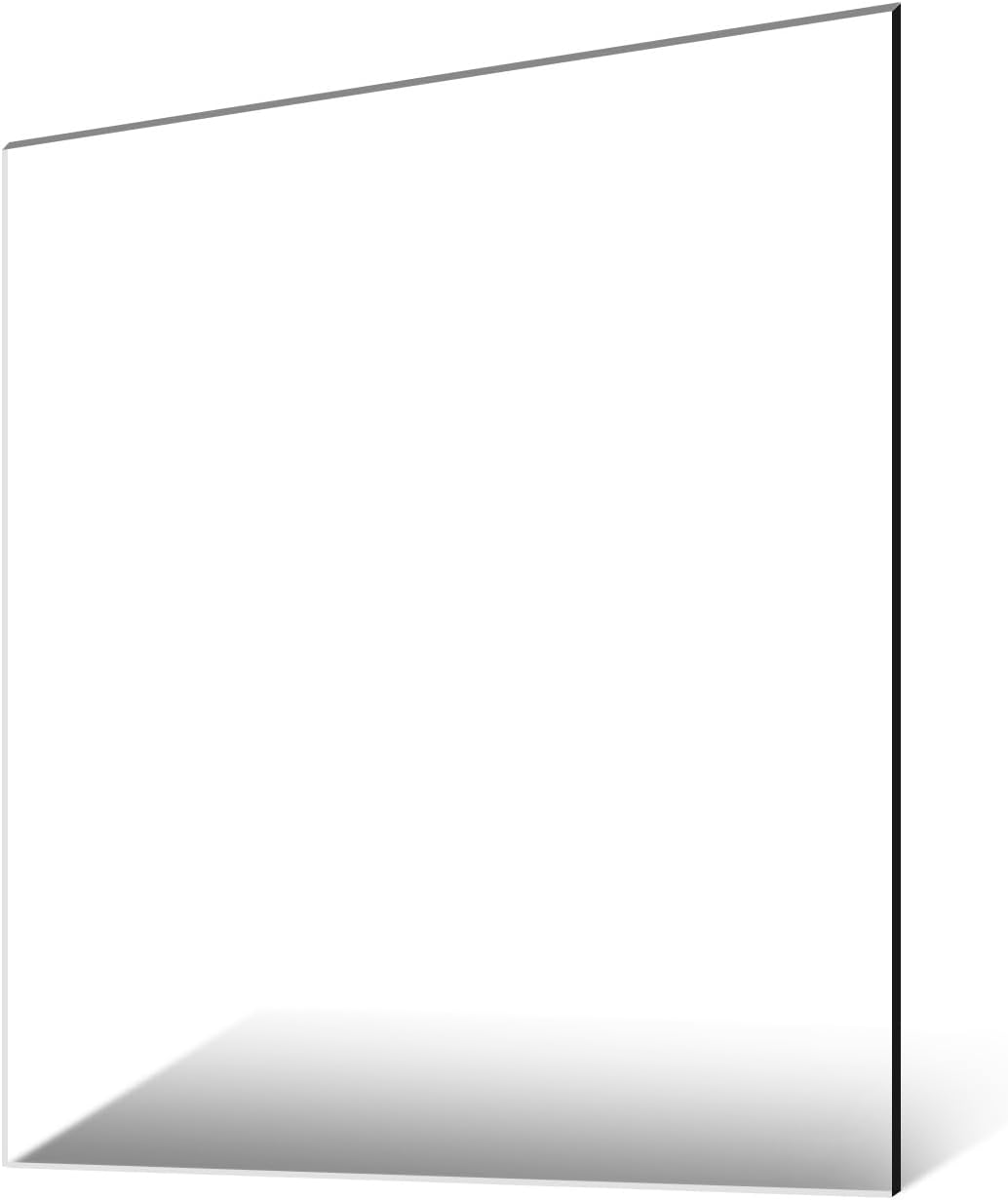 4' x 8' (1/8 inch I 3mm Thick) Clear Plexiglass Sheet $95