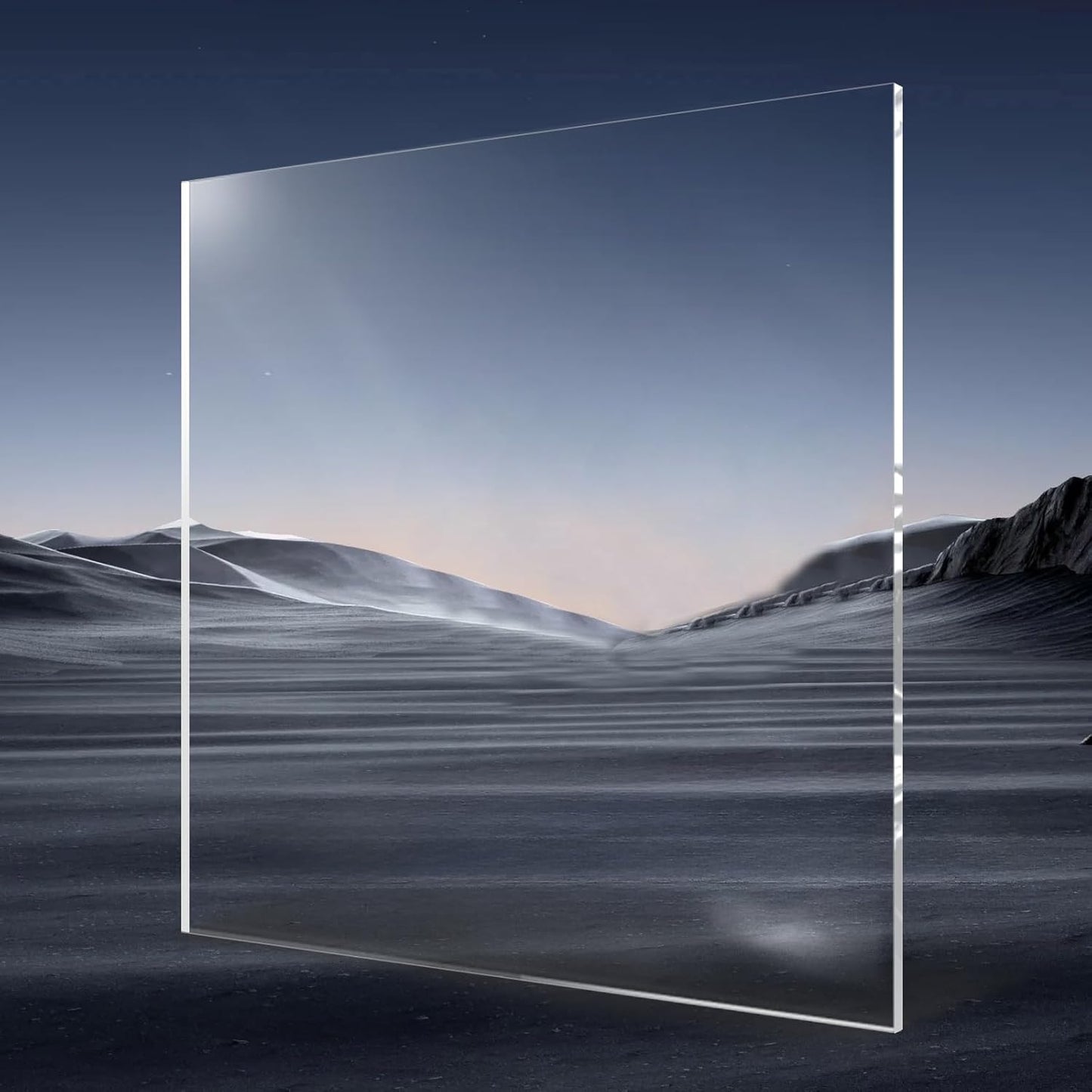 Custom size cuts (3mm I 1/8 inch Thick) Clear Plexiglass