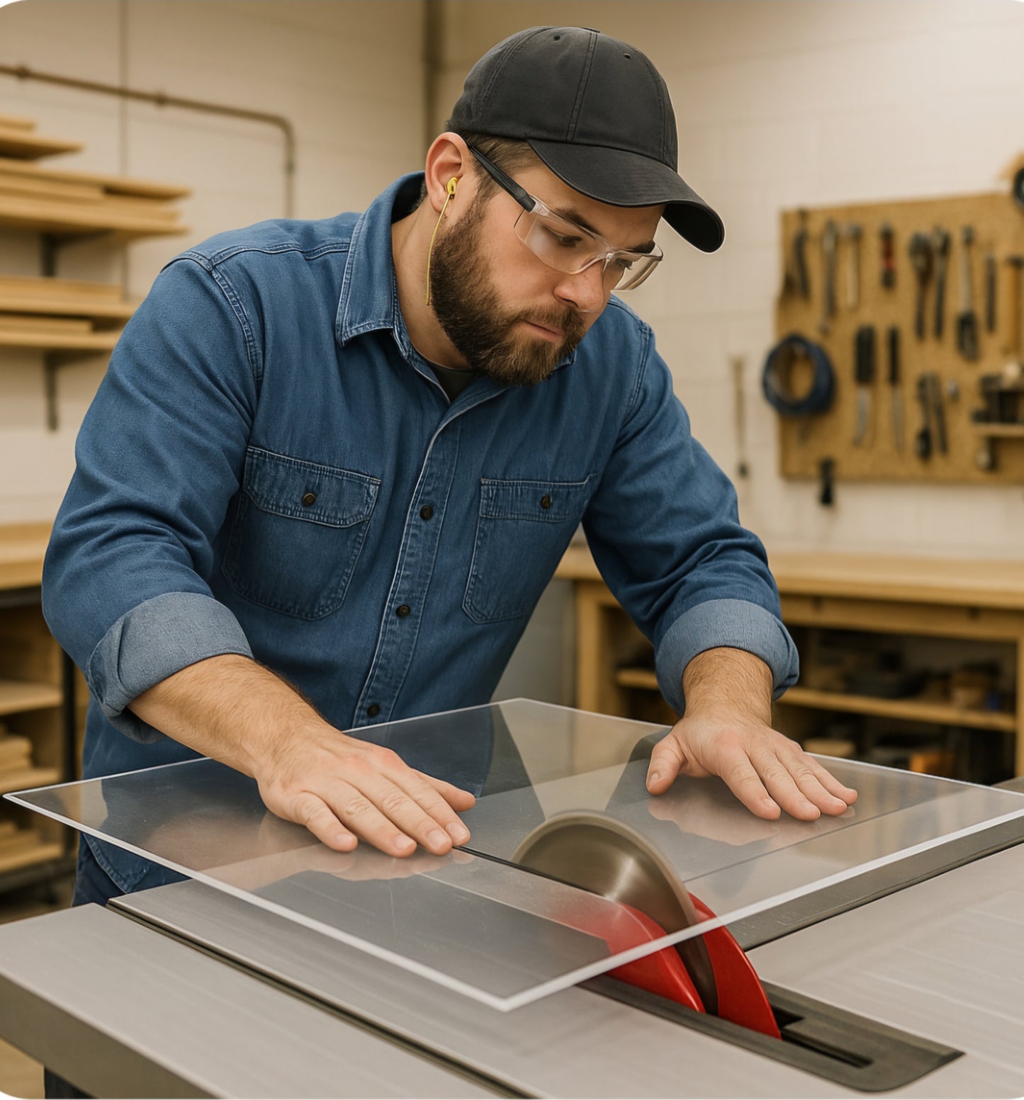 Custom size cuts (4.5mm I 3/16 inch Thick) Plexiglass