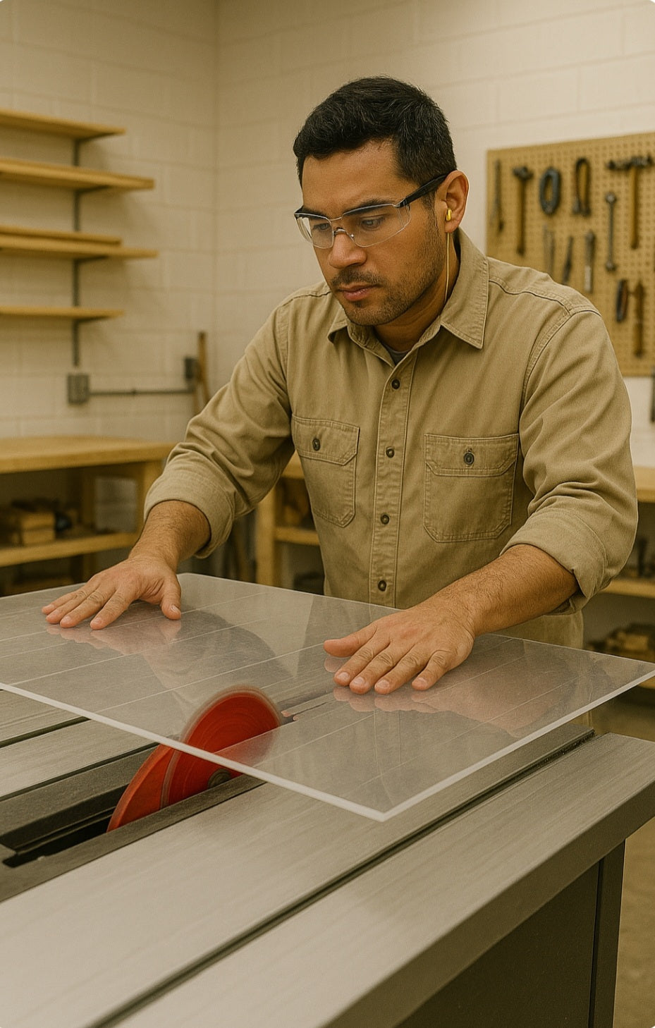 Custom size cuts (3mm I 1/8 inch Thick) Plexiglass
