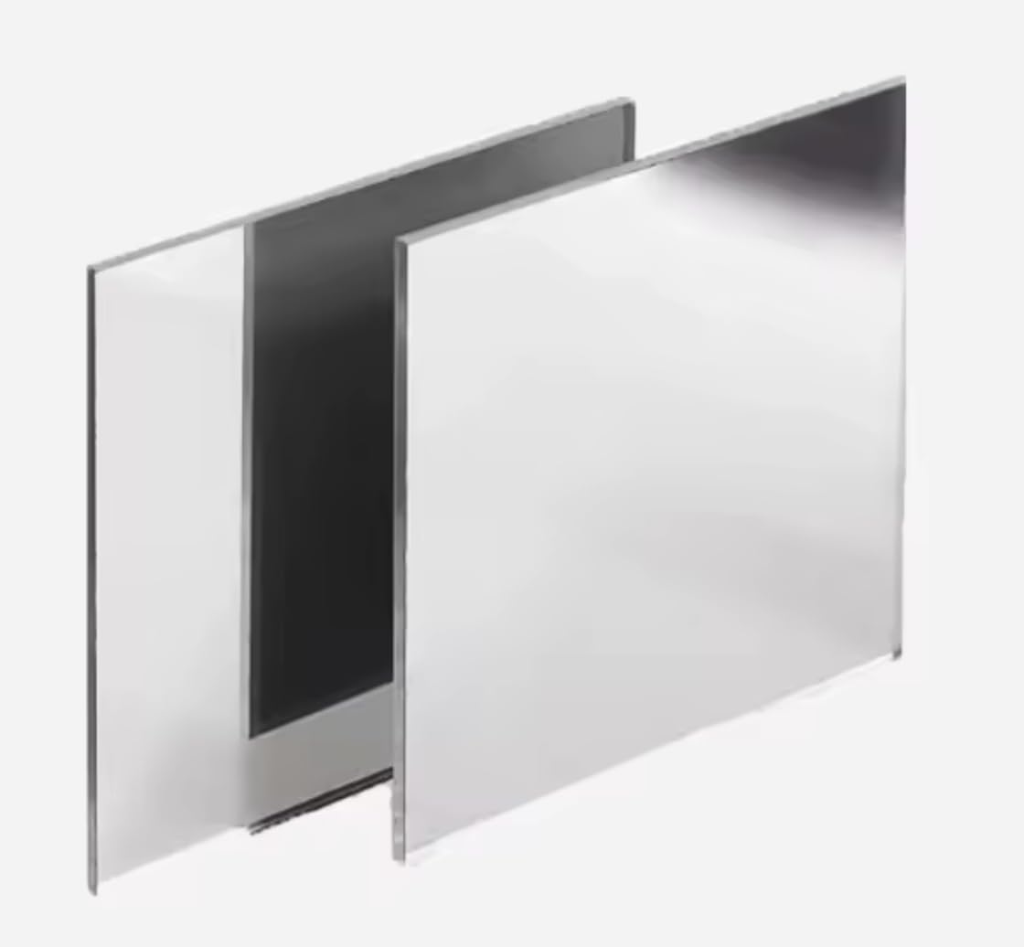 4' x 8' (3/16 inch I 4.5mm Thick) SILVER MIRROR Plexiglass Sheet $265