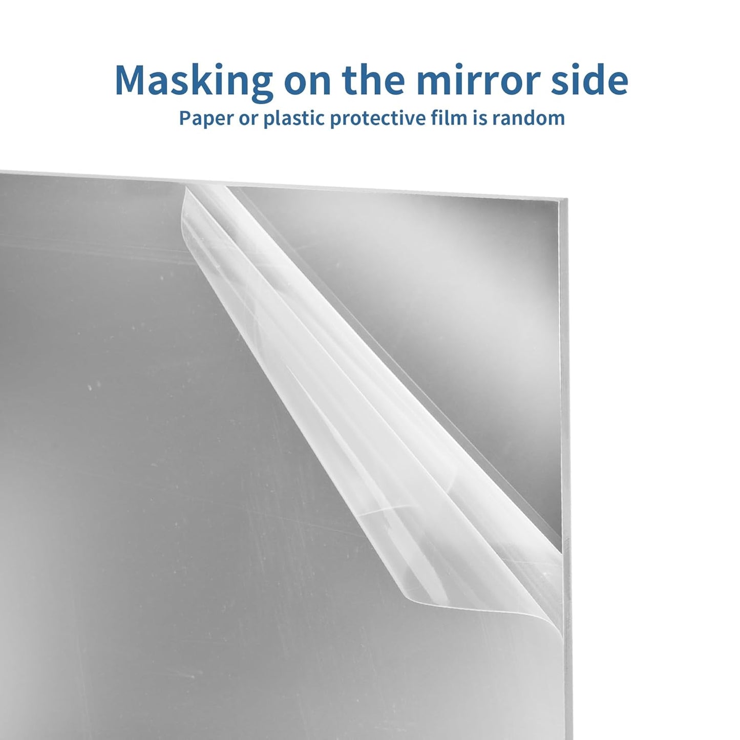 4' x 8' (3/16 inch I 4.5mm Thick) SILVER MIRROR Plexiglass Sheet $265