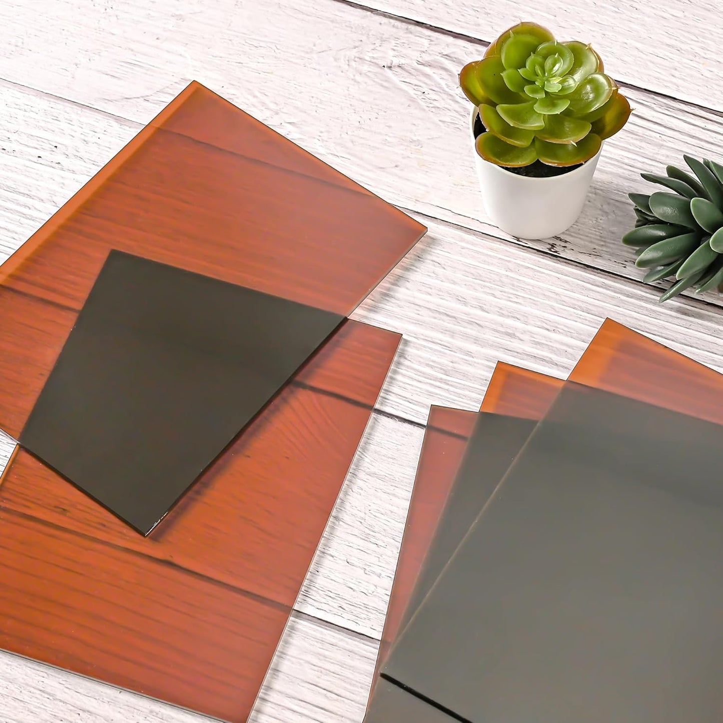 4' x 8' (1/8 inch I 3mm Thick) Smoked Brown Plexiglass Sheet $185