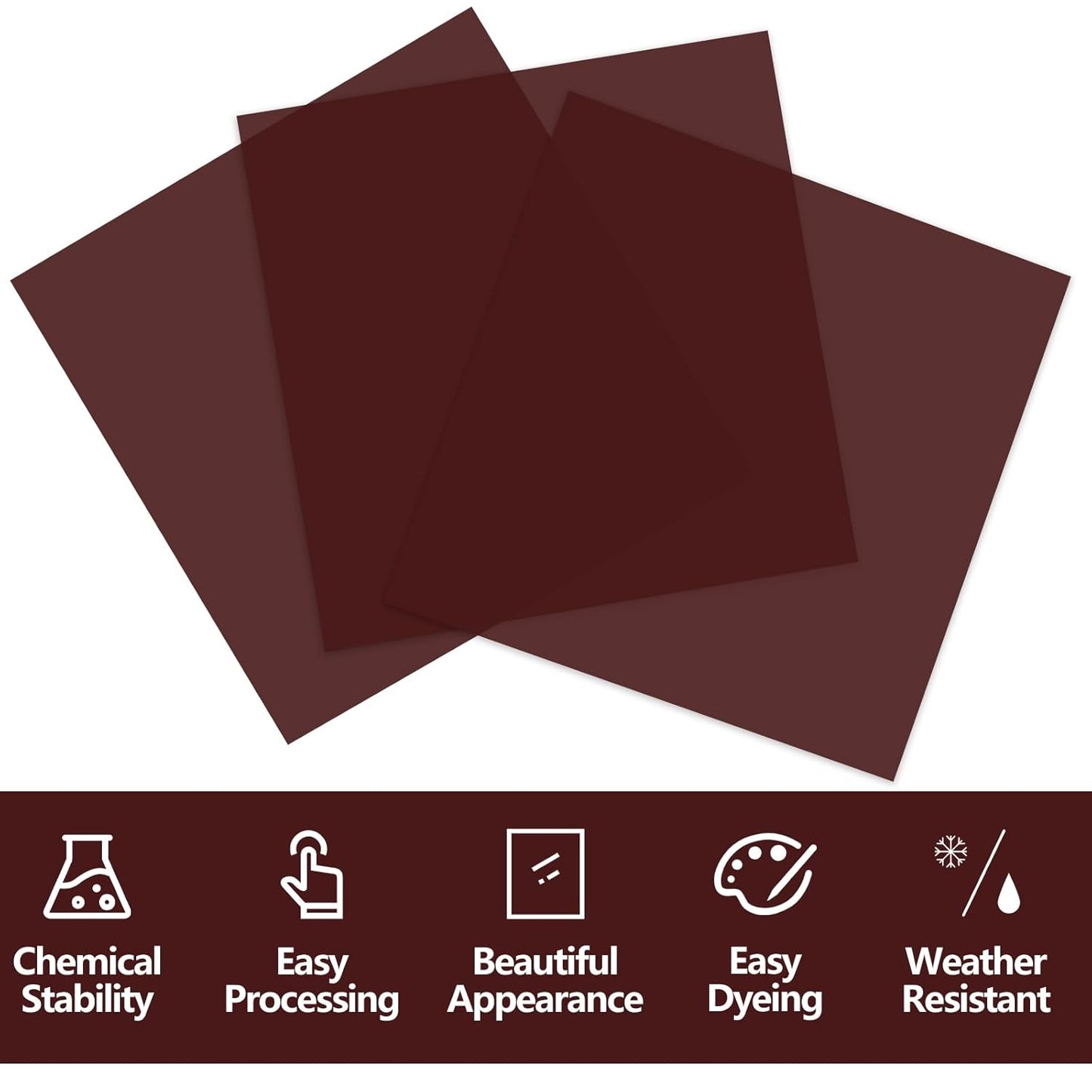 4' x 8' (1/8 inch I 3mm Thick) Smoked Brown Plexiglass Sheet $185